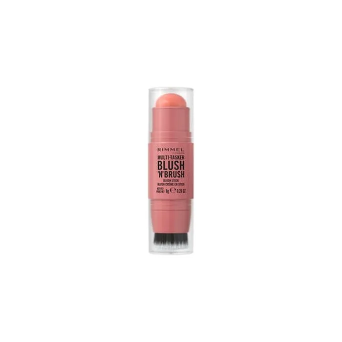 Rimmel Multi-Tasker Blush 'N' Brush Stick Cotton Candy 8g