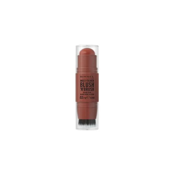 Rimmel Multi-Tasker Blush 'N' Brush Stick Roasted Peach 8g