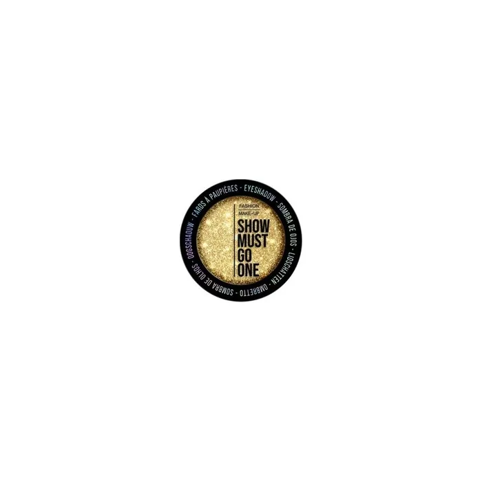 Fashion Makeup Eyeshadow Show Must Go One No 03 Gold 24k
