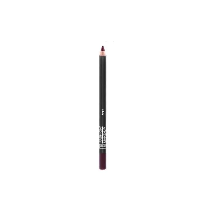 Fashion Make-Up FMU1220111 Wooden Lip Pencil No.11 Burgundy
