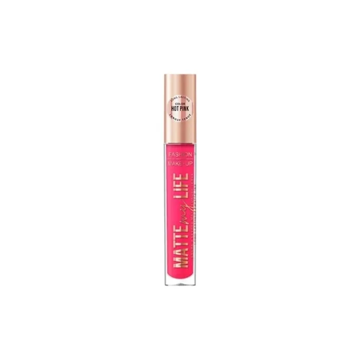 Raphael Cosmetic Matte Lip Gloss My Life No. 04 Hot Pink