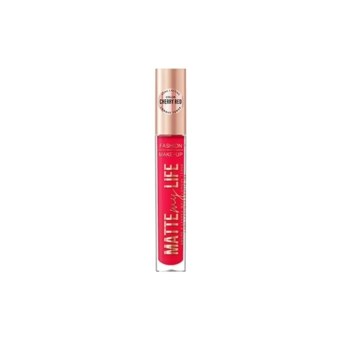 Raphael Cosmetic Matte Lip Gloss My Life No. 06 Cherry Red