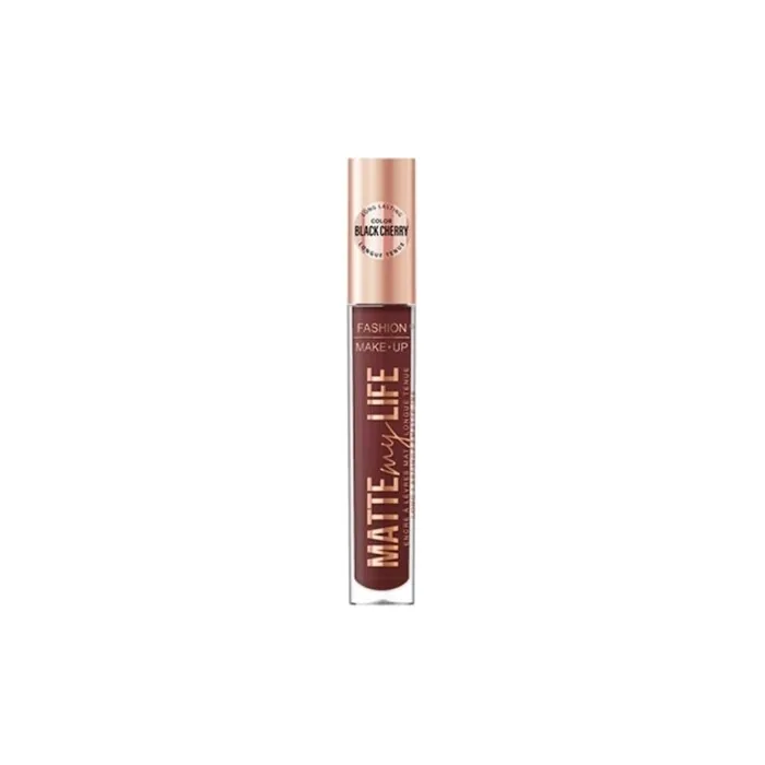 Raphael Cosmetic Matte Lip Gloss My Life No. 12 Black Cherry