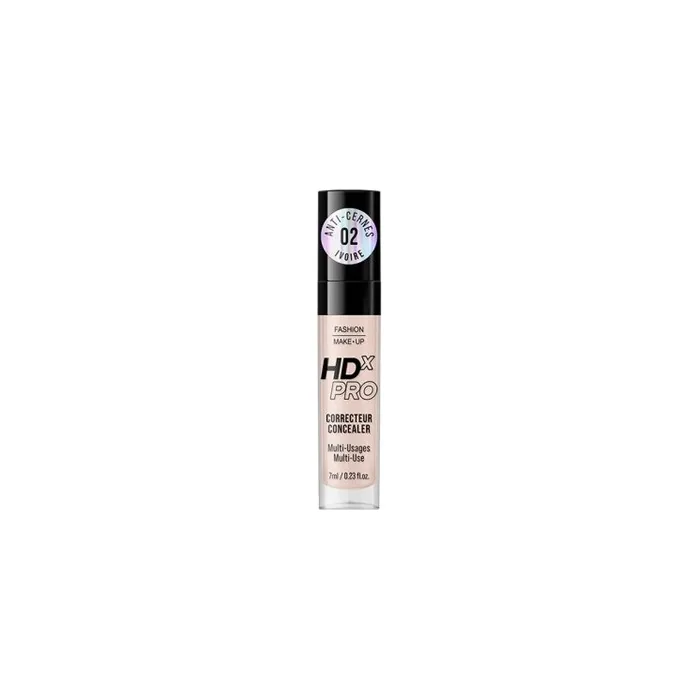 Fashion Make Up Hd Concealer Anti Dark Circles Xpro 02 Ivory 7 Ml