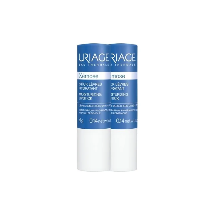 Uriage Moisturizing Lipstick 4g Pack Of 2
