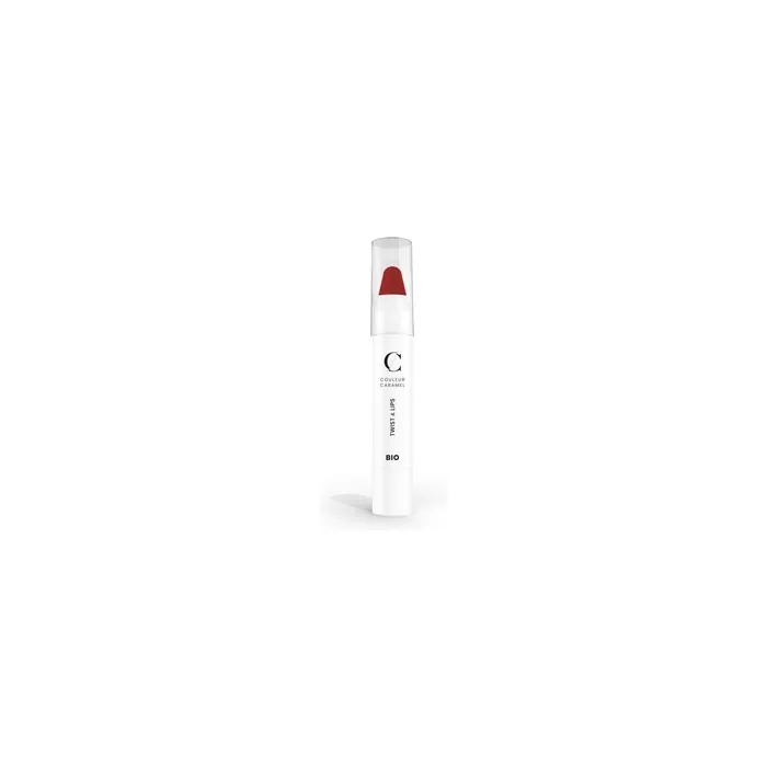 Couleur Caramel Twist&Lips Barra De Labios 407 Glossy Red 1un
