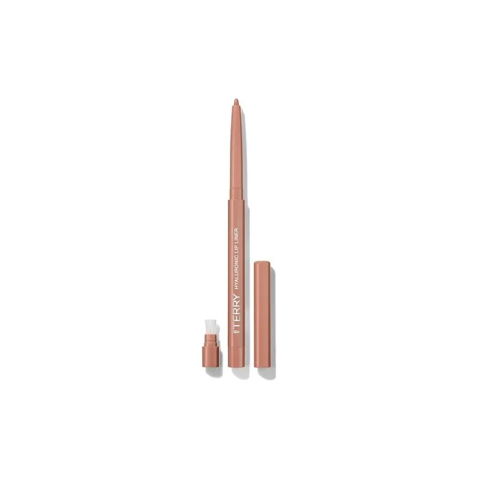 By Terry Hyaluronic Lip Liner Pencil Defines the Lips Creamy Hydrating Formula Intensely Pigmented Long-lasting Coverage Vegan Sexy Nude 0.05oz