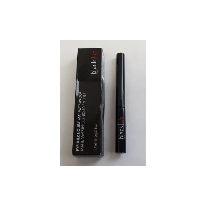 Black Up Liquid Eyeliner Matte Waterproof Yellow Elm03 Ebon