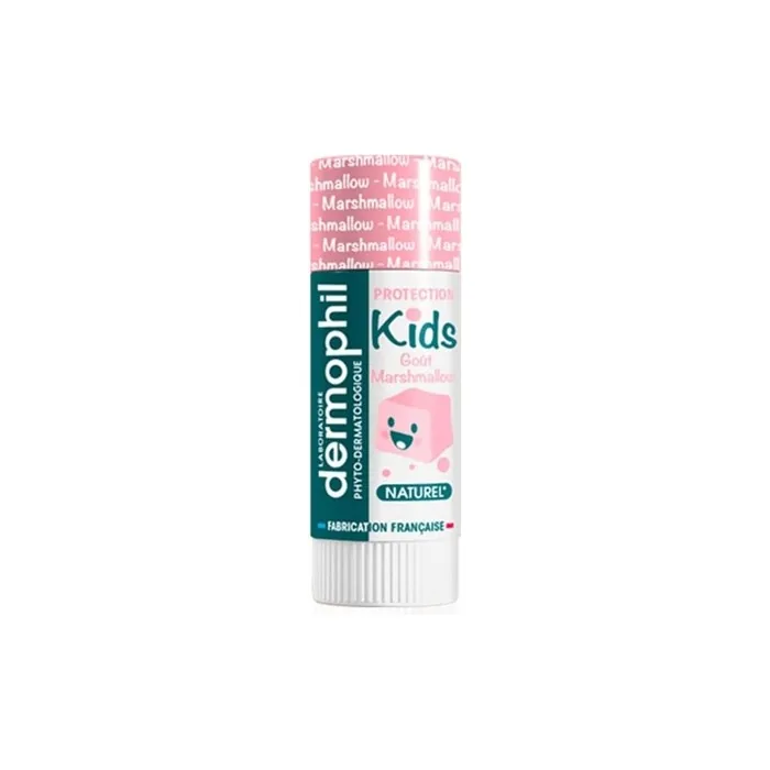 Dermophil Indien Kids Protection For Lips 4g Marshmallow