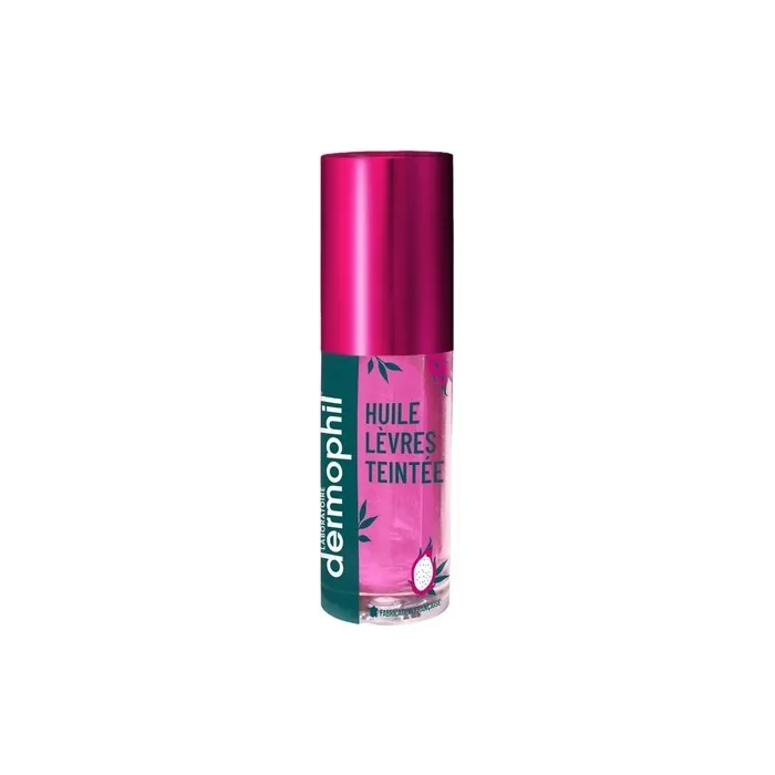 Dermophil Indien Tinted Lip Oil Shade Rose 5 Ml