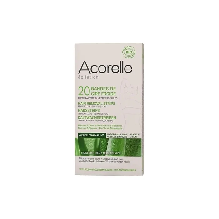Acorelle Hair Removal Strips for Bikini and Underarms