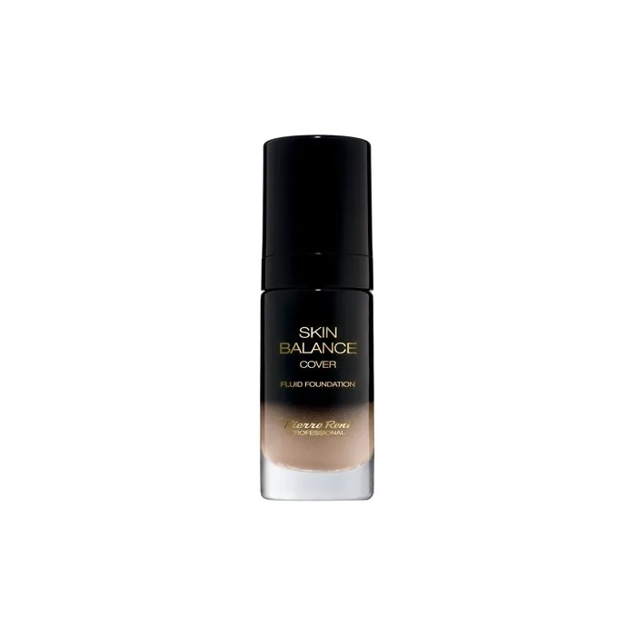 Pierre Rene Skin Balance Cover Fluid Foundation Waterproof Concealing Foundation 19 Cool Ivory 30ml