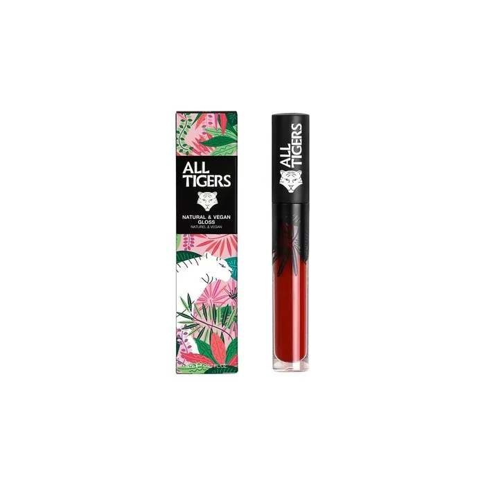 All Tigers Natural Vegan Gloss 817 Bordeaux - Keep Your Chin Up 8ml