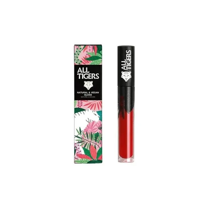 All Tigers Natural Vegan Gloss 818 Red Glossy 8ml