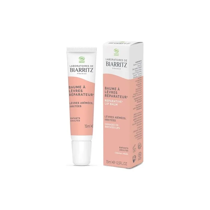 Laboratoires de Biarritz Alga Cicosa Organic Reparative Lip Balm 15ml