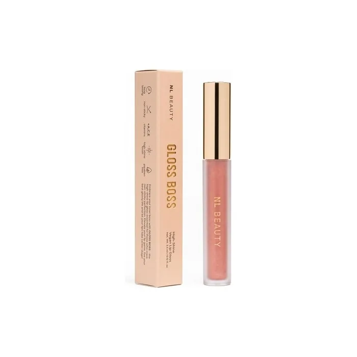 Nl Beauty Ibiza Long-Lasting Lip Gloss Enriched with Vitamins A, C, and E