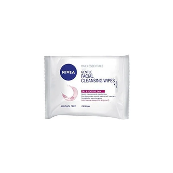 Nivea Cleansing Wipes For Dry And Sensitive Skin 25 Pieces