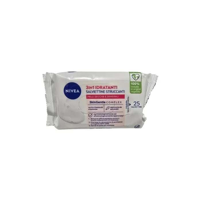 Nivea Visage Daily Essentials Gentle Facial Cleansing Wipes 25