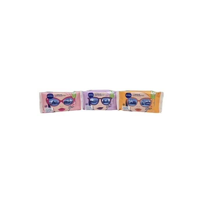 Nivea MicellAir Skin Breathe Makeup Remover Wipes 25 Count