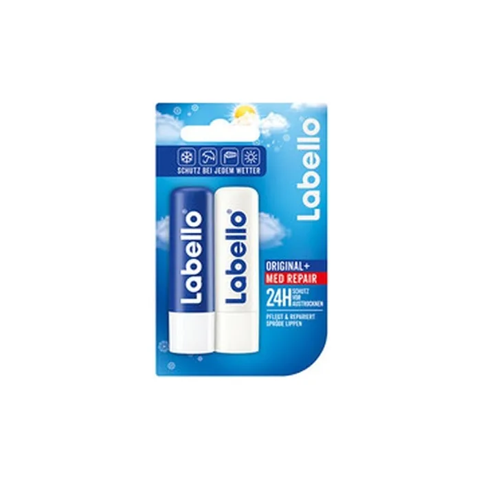 Labello Original Med Repair Duopack Lip Balms