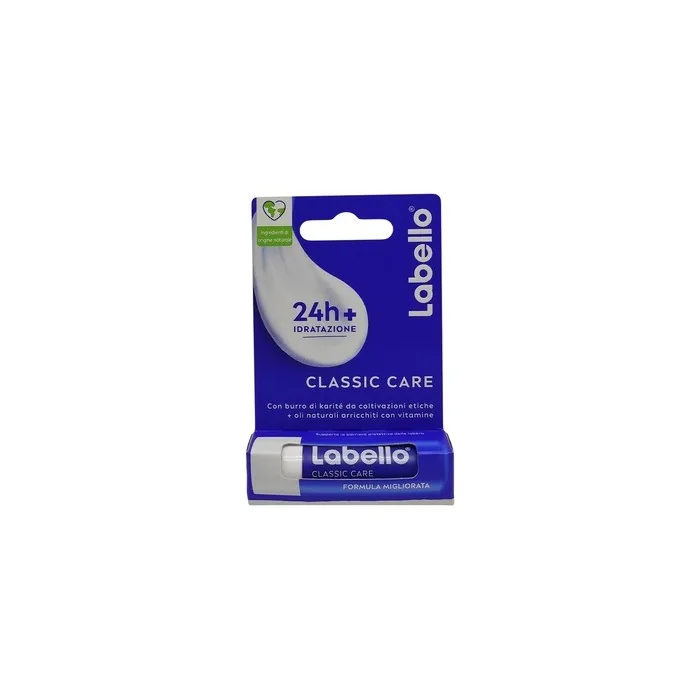Labello Classic Care Lip Balm 4.8g with Moisturizing Shea Butter