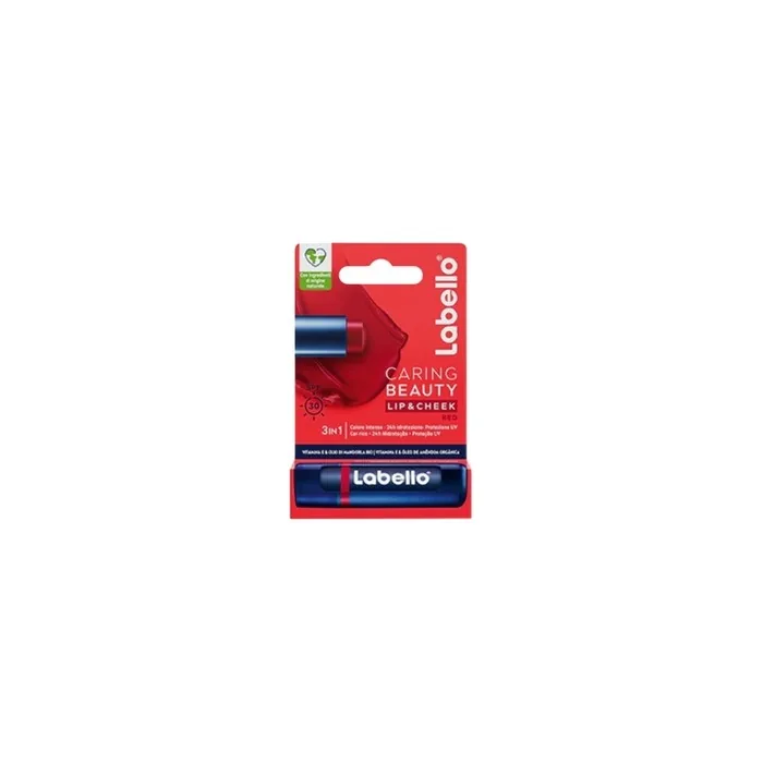 Labello Caring Beauty Stick Red 48 Grams