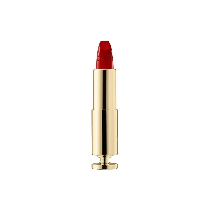 BABOR MAKE UP Lip Colour Creamy Lipstick with Care Long-Lasting Moisturizing Slightly Glossy 4g - 10 Super Red Matte