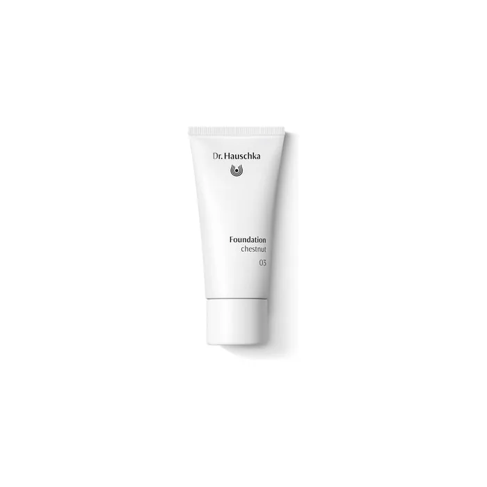 Dr Hauschka Foundation 03 Chestnut Nourishing Makeup With Mineral Pigments 30 Ml