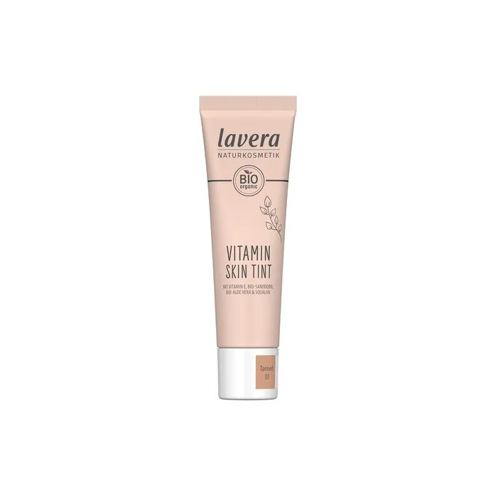 Lavera Vitamin Skin Tint Tanned 03 Foundation For A Fresh Complexion