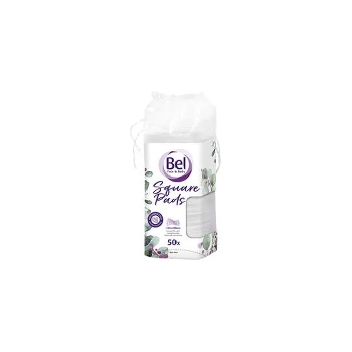 Bel Premium Square Makeup Remover Pads 50 Pieces