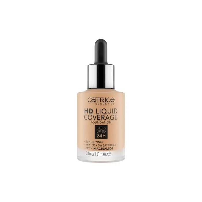 Catrice Hd Liquid Coverage Mattifying Foundation 042 Sandy Rose 30ml