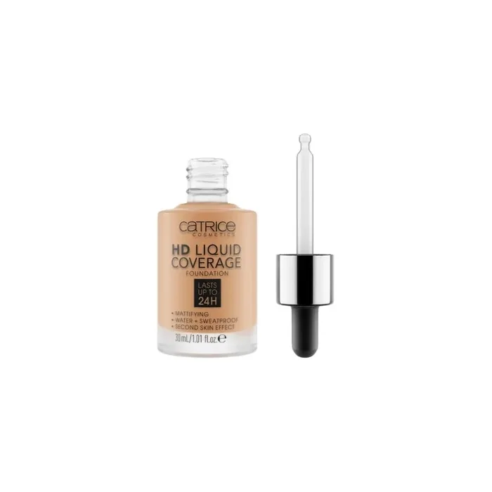 Catrice Hd Liquid Coverage Foundation 046 Camel Beige 30ml