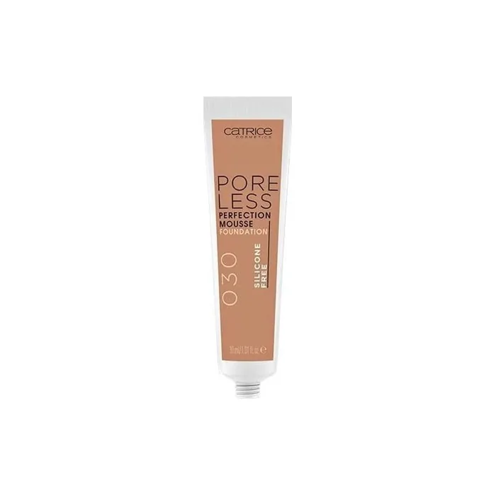 Catrice Cosmetics Poreless Perfection Mousse Foundation Makeup 30ml 030 Cool Walnut