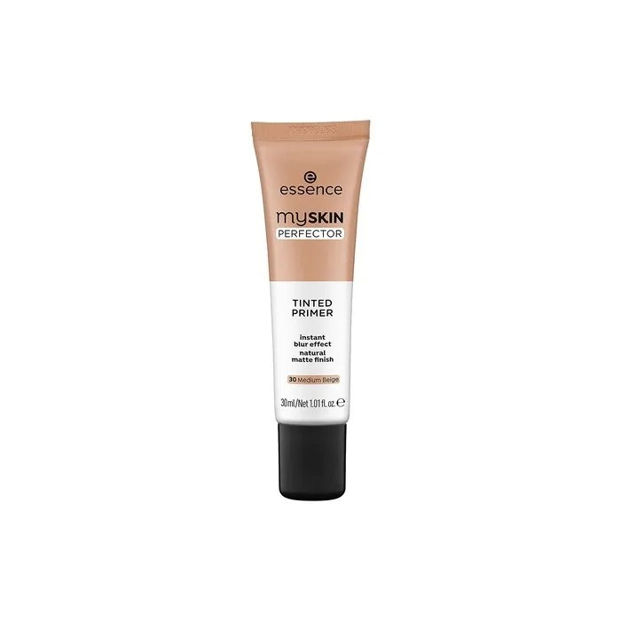 essence my SKIN PERFECTOR TINTED PRIMER No. Nude for Combination Skin 30ml 30 Medium Beige Mixed