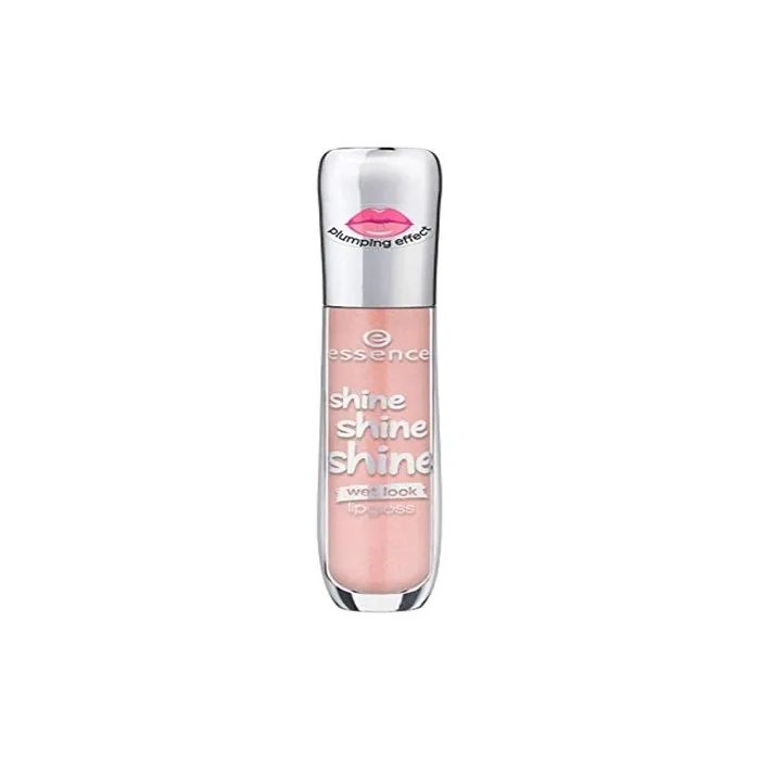 Essence Shine Shine Wet Look Lip Gloss with Plumping Effect 5ml - Volume Please Nude