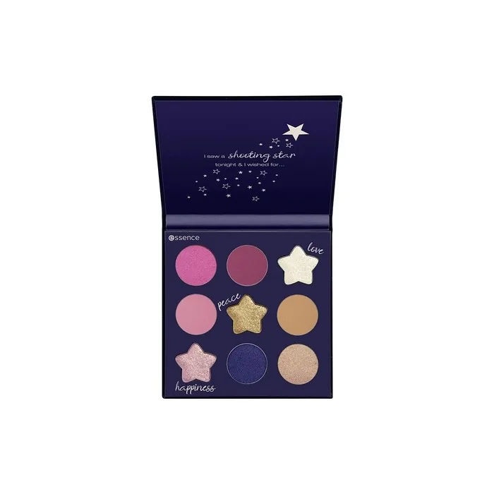 Essence Wish Upon a Star Eyeshadow Palette 9 Colors Vegan and Microplastic-Free 7.2g