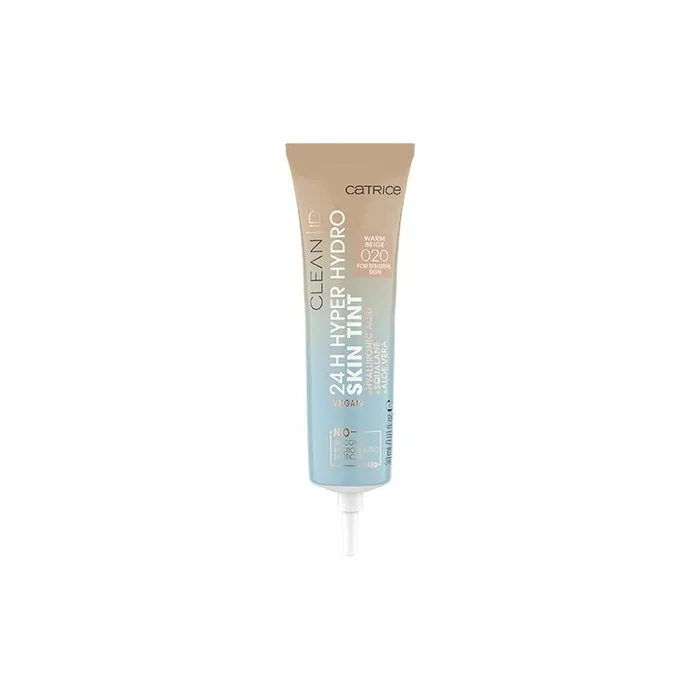 Catrice Clean ID 24H Hyper Hydro Skin Tint Makeup Foundation 30ml - No. 020 Warm Beige