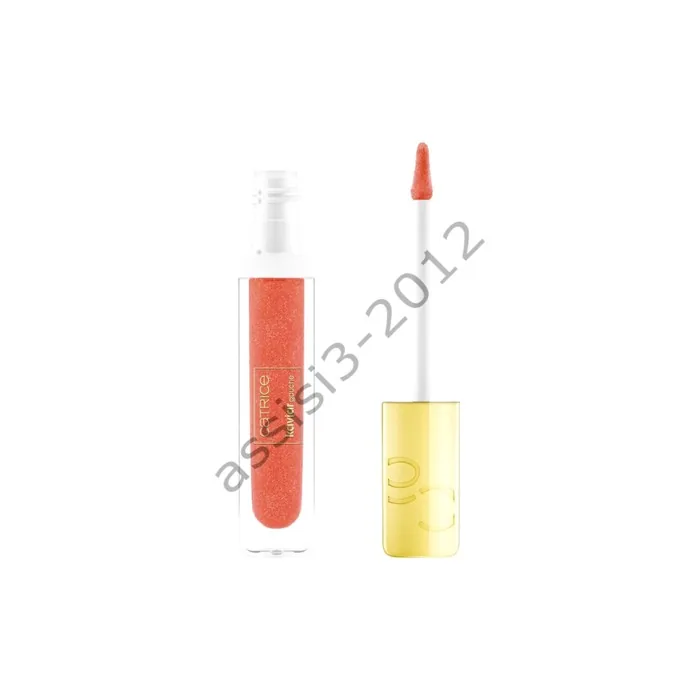 CATRICE Kaviar Gauche Cloudy Blossom Glossy Lip Balm with Shimmer - Vegan and Cruelty Free