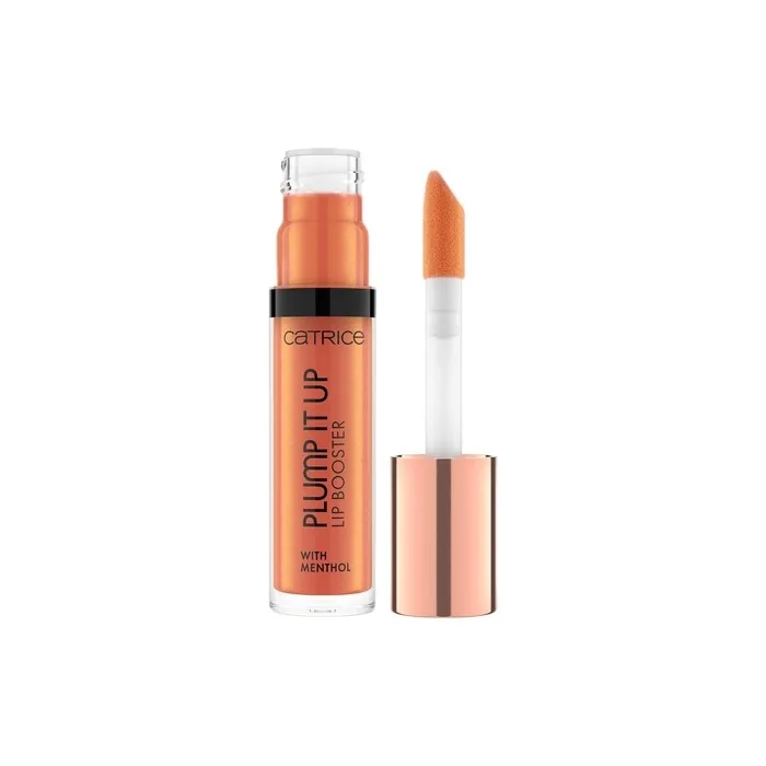 Catrice Plump It Up Lip Booster 070 Gold Cooling Color-Enhancing Lip Gloss Vegan