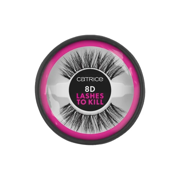 Catrice 8D Lashes To Kill Artificial Eyelashes No. 010 Black Long-Lasting