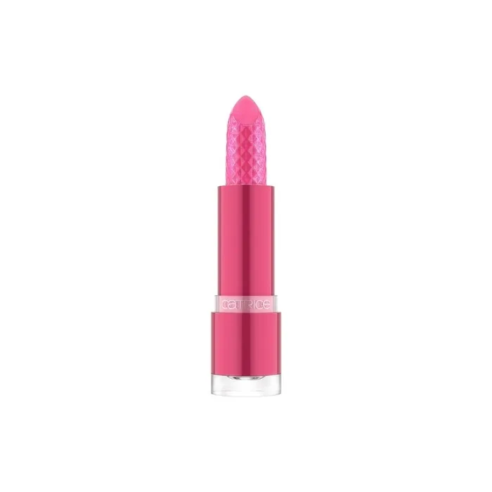 Catrice Glitter Glam Glow Lip Balm Lipstick No. 010 Pink Moisturizing Nourishing Color-Adapting Vegan Paraben-Free Microplastic-Free Nanoparticle-Free 3.2g