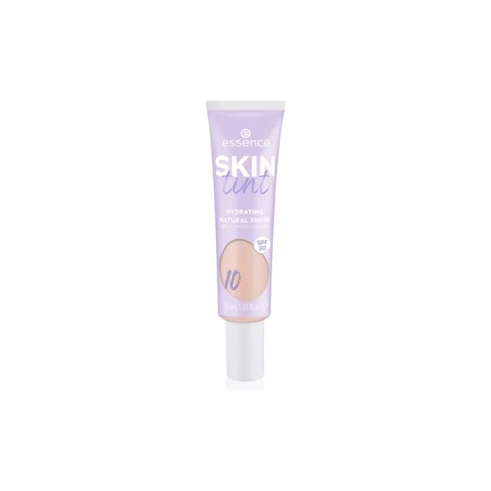 Essence Skin Tint Fondotinta Idratante Leggero Spf 30 Colore 10 30 Ml