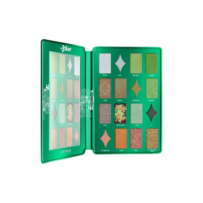 Catrice The Joker Eyeshadow Palette No 020 Multicoloured 16 Colours Glossy Intense Radiant Vegan Parabens 188g