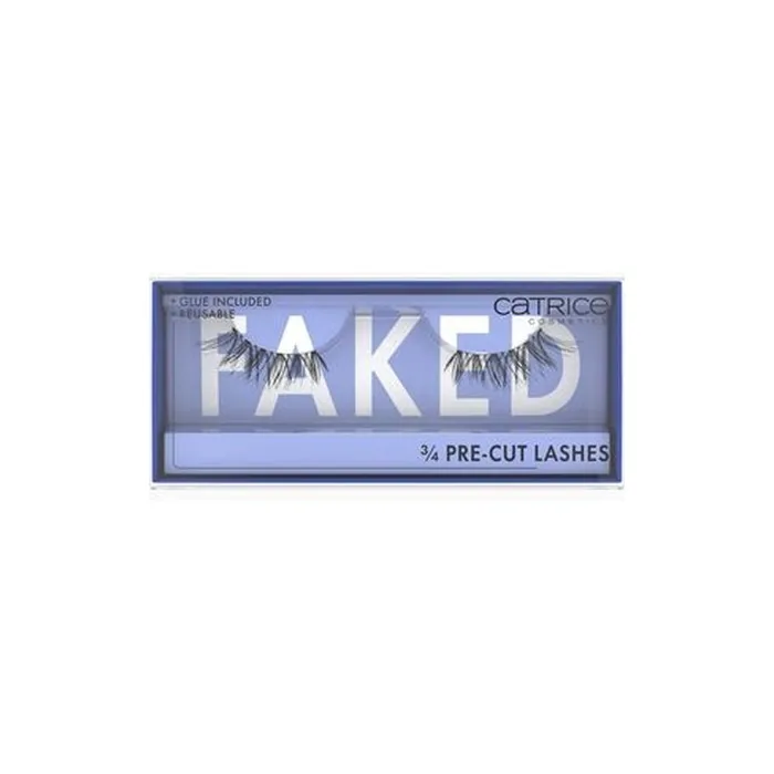 Faked 3/4 Pre-Cut Artificial Eyelashes - 1 Unit