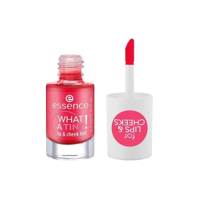 Essence What A Tint! Lip & Cheek Tint No. 02 Red Long-Lasting