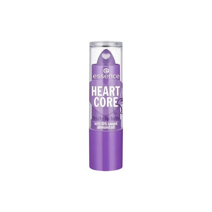 Essence Heart Core Fruity Lip Balm No 06 Violet Smoothing Nourishing