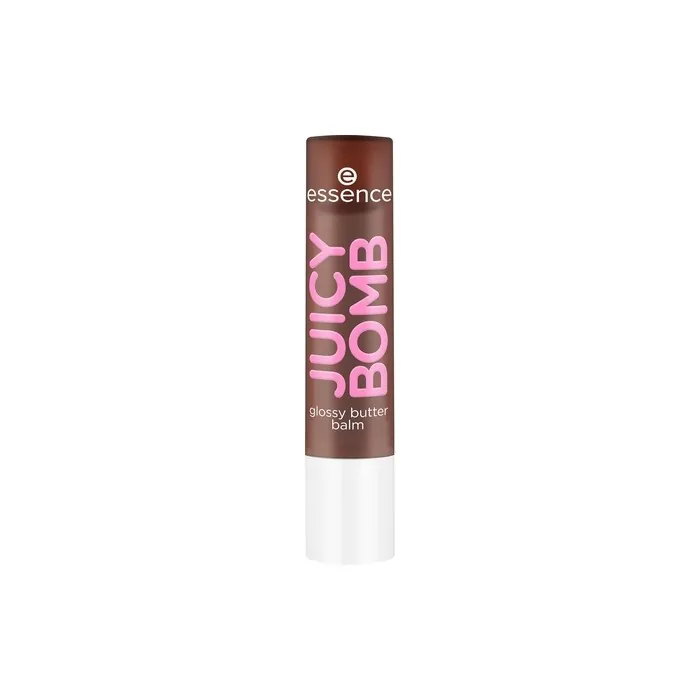 Essence Juicy Bomb Glossy Butter Balm Lip Balm No. 05 Brown Natural