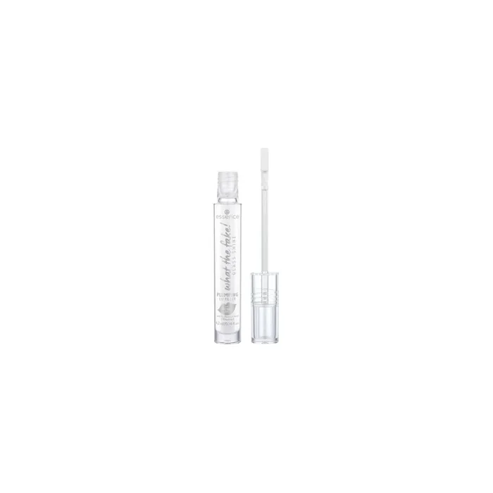 Essence Cosmetics What The Fake Glass Shine Lip Plumper 01oh So Glassy 42ml