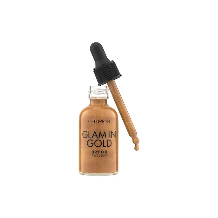 Catrice Glam In Gold Dry Oil Highlighter No. 010 Gold Moisturizing