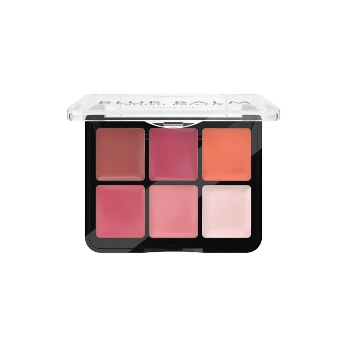 Catrice Blur Balm Blush Palette No 010 Multicolored 6 Colors Highly Pigmented
